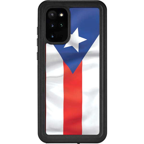 Puerto Rico Flag Galaxy S20 Plus Waterproof Case